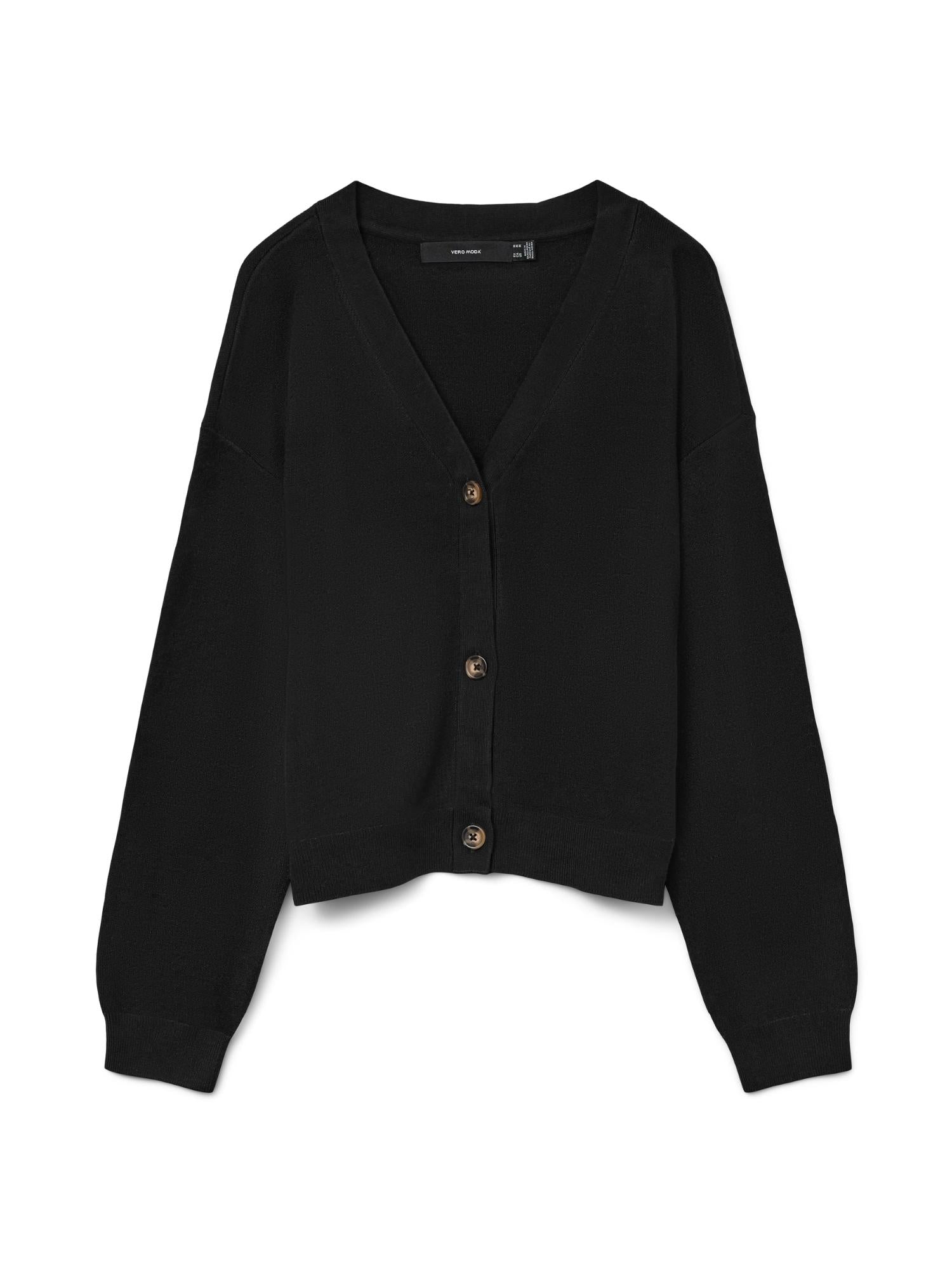 Vero Moda VMSABA Cardigan in Maglia Donna Nero 10331794 Black VERO MODA 