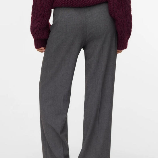 Vero Moda Pantalone Donna Texas Grigio 10334103 Dark Grey Melange VERO MODA 