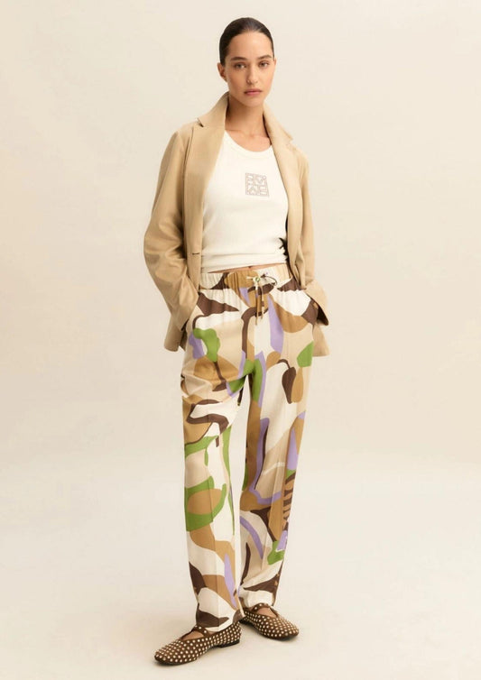 Emme Marella - Women's Trousers Bone Sand