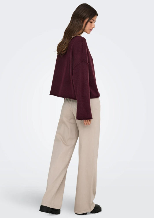 Jacqueline De Yong - Pantalone Donna Iris Grigio