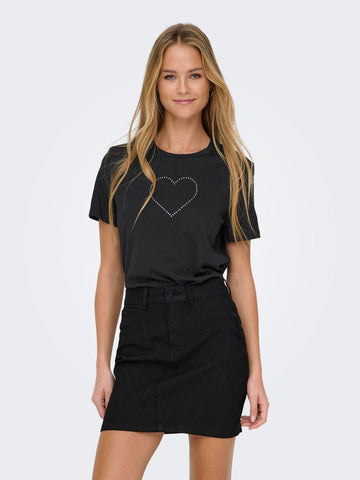 T-Shirt Donna Nero