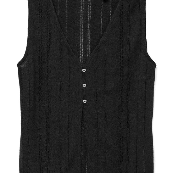 Vero Moda VMEA Top Scollo a V Donna Nero 10329354 Black VERO MODA 