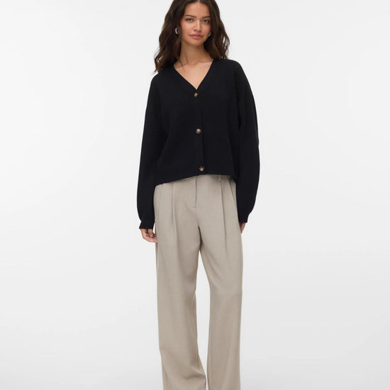 Vero Moda VMSABA Cardigan in Maglia Donna Nero 10331794 Black VERO MODA 