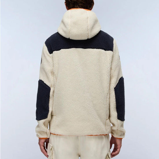 Napapijri Felpa in Pile con Cappuccio e Zip Yupik Uomo Multicolour NP0A4GNS MM9 NAPAPIJRI 