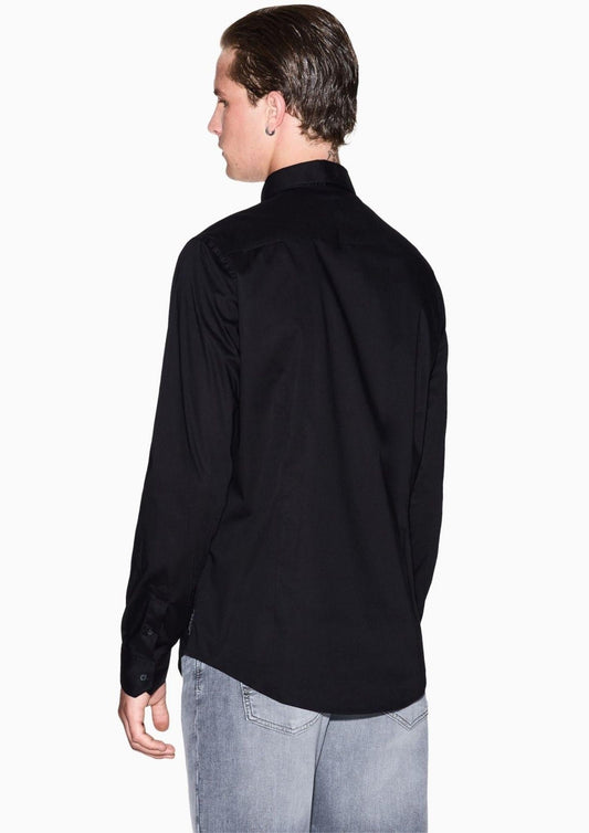 Armani Exchange - Camicia Uomo nera