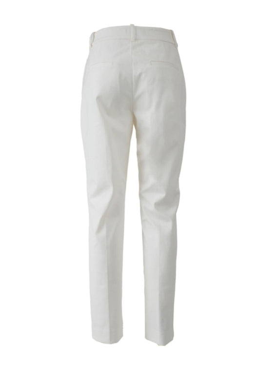 Yes Zee pantalone Donna Bianco