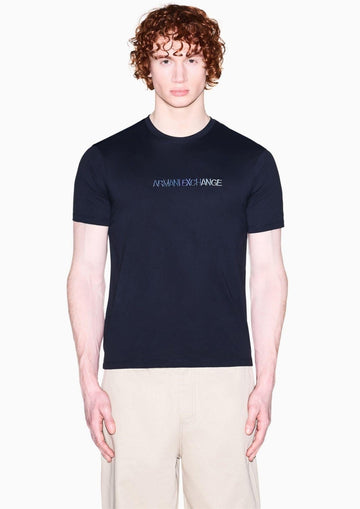Armani Exchange - Maglia Uomo Blu Navy
