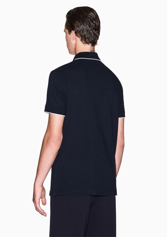 Armani Exchange - Men's Navy Blue Polo Shirt