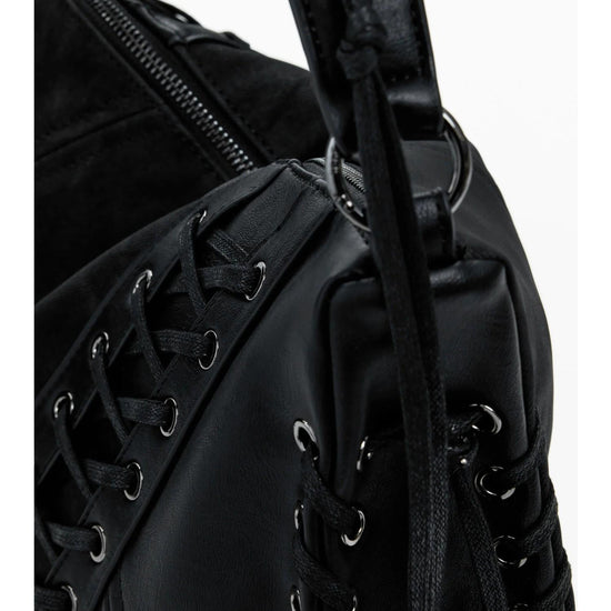 Desigual Borsa a tracolla effetto pelle media Donna Nero 25WAXP79 2000 DESIGUAL 