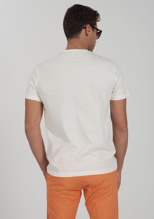 Yes Zee - T-Shirt Uomo Bianca