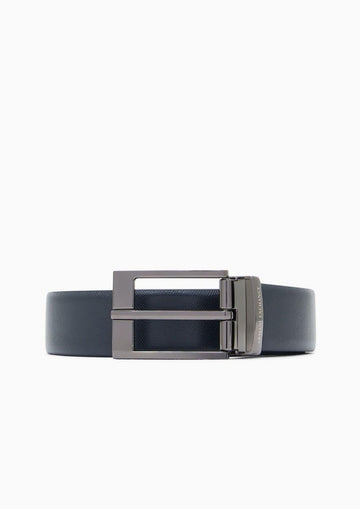Armani Exchange - Cintura Uomo Navy Grey