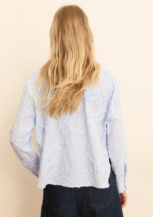 Emme Marella - Women's Light Blue Father Shirt