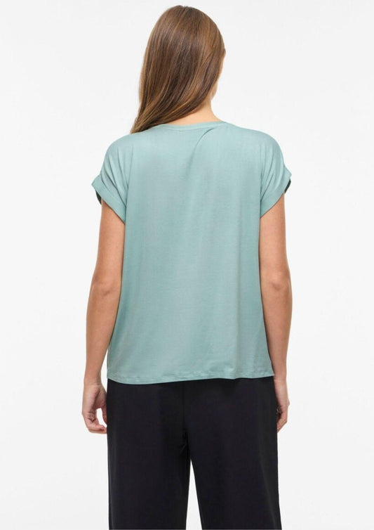 Vila - Women's Blue Surf Shirt