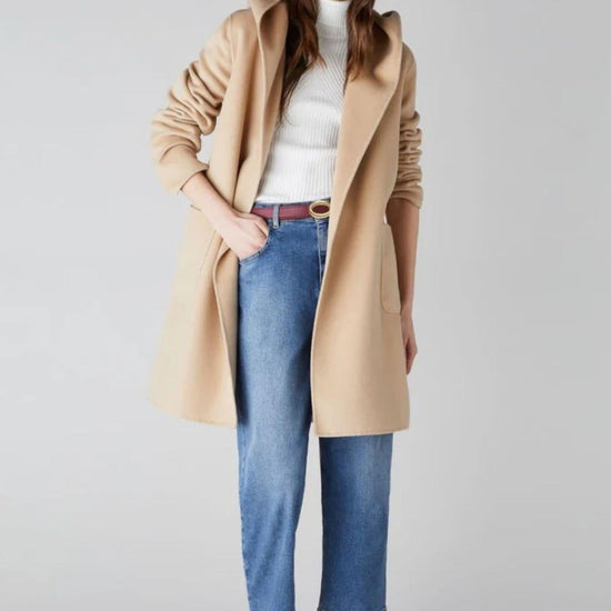 Emme Marella Cappotto Donna Oblato Cammello 2525016011200 003 EMME MARELLA 