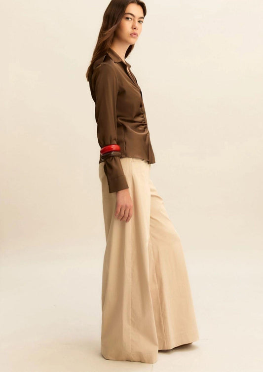 Emme Marella - Women's vacillo Beige Trousers