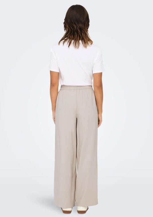 Only - Women's Trousers Aris Pumice Stone Grey