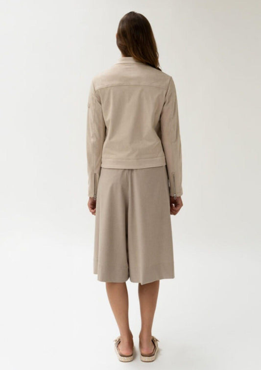 Rihunik Women's Delice Beige Jacket