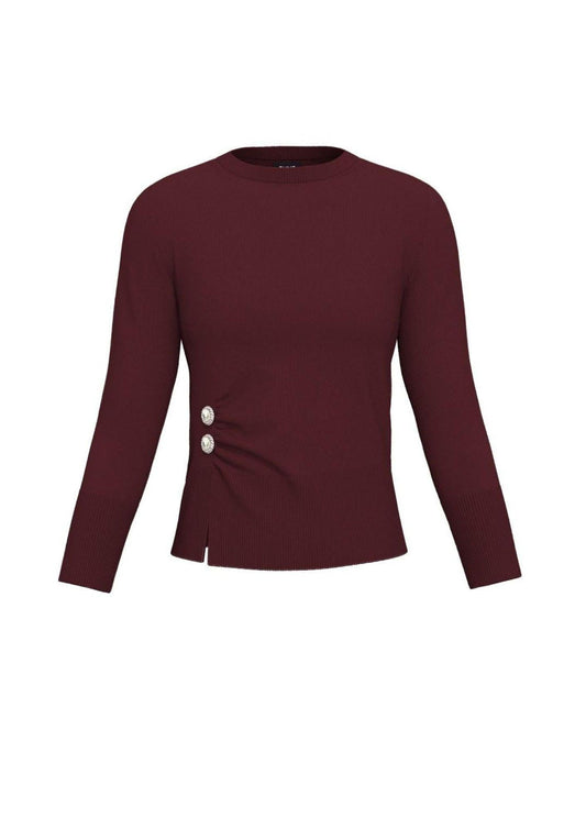 Emme Marella Damiana Women's Sweater in Bordeaux