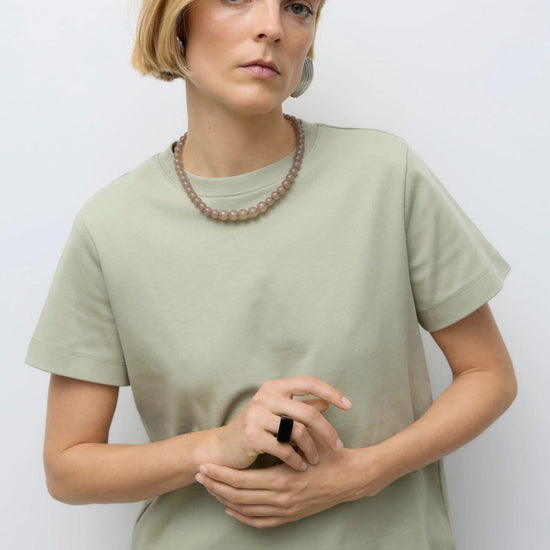 Aware T-Shirt Donna Awnaima Grey Tea 10294544 Tea VERO MODA 