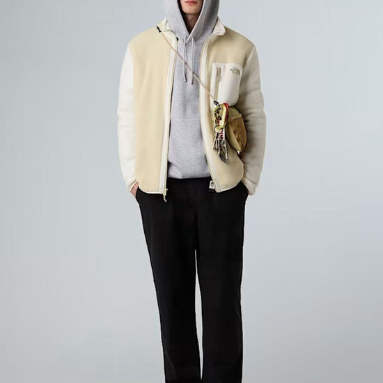 The North Face Giacca in pile Yumiori con cerniera integrale Uomo Gravel White Dune Gravel NF0A883R FR0 THE NORTH FACE 