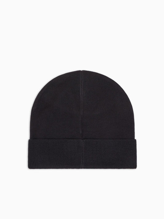 EA7 Emporio Armani Beanie Visibility con maxi logo EA7 Nero