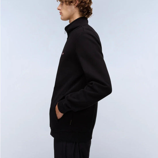 Napapijri Felpa con Zip Balis Winter Uomo Nero NP0A4GBA 041 NAPAPIJRI 