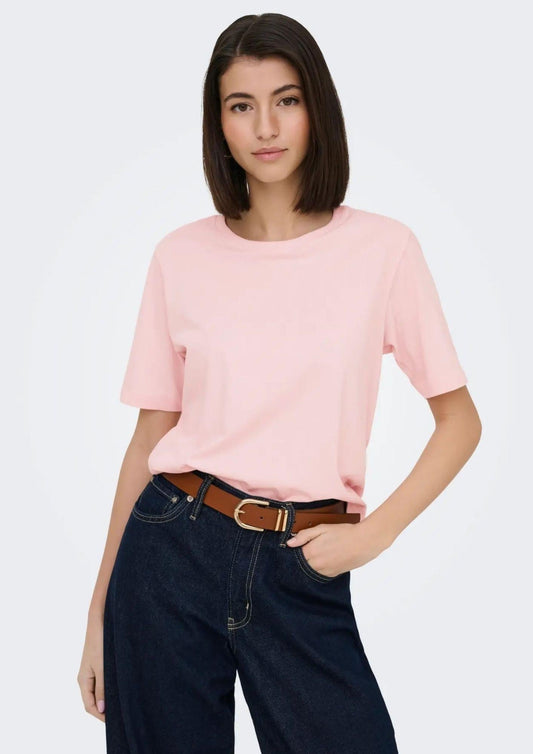 Jacqueline De Yong - Maglia Donna  Chalk Pink