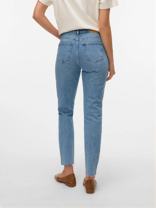 Vero Moda Women's Mom Fit Jeans Light Blue VMBrenda