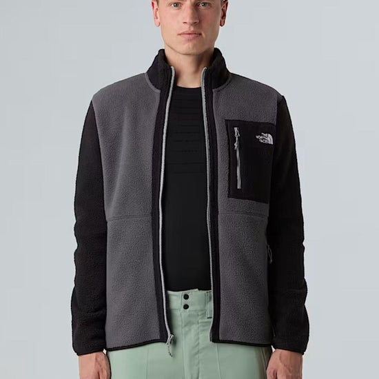 The North Face Giacca in pile Yumiori con cerniera integrale Uomo Anthracite Grey TNF Black Monument Grey NF0A883R WVO THE NORTH FACE 