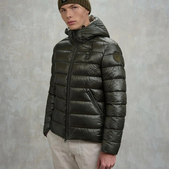 Blauer Giacca Invernale Uomo Adams Tiglio selvatico interno beige BLUC02079 5958 678 BLAUER 
