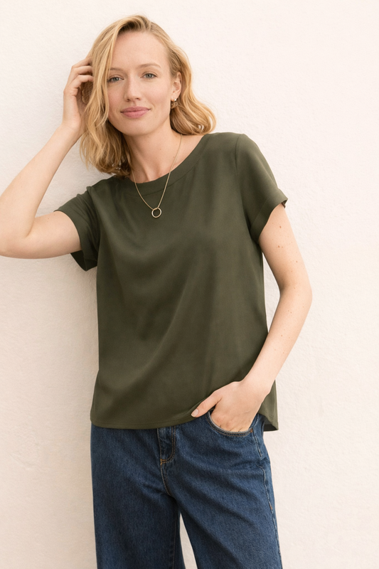 Emme Marella - Camicia Donna ramo Verde