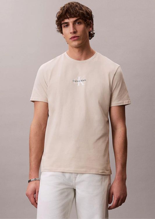 Calvin Klein - Maglia Uomo Beige