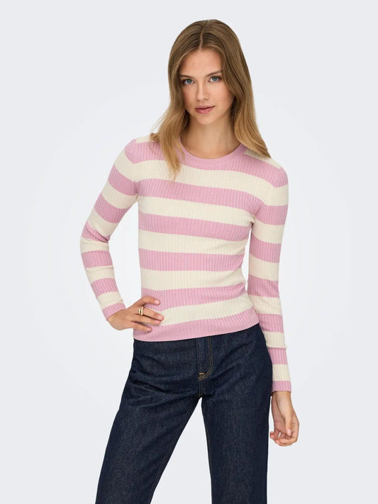 Jacqueline De Yong Maglia Donna Fragrant Lilac Jdyplum
