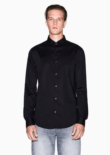 Armani Exchange - Camicia Uomo nera