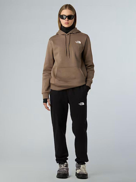 The North Face Felpa con cappuccio Simple Dome Donna Mocha Brown