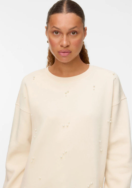 Fatilda Beige Women's Sweatshirt