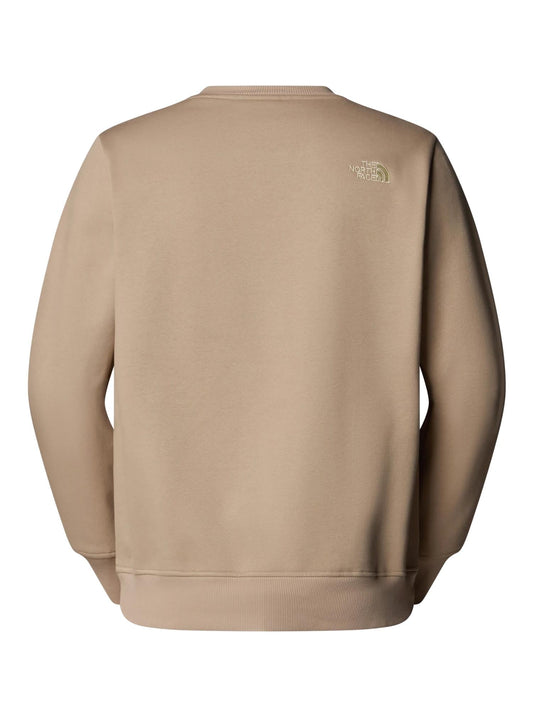The North Face Felpa Drew Peak Uomo Beige Sabbia