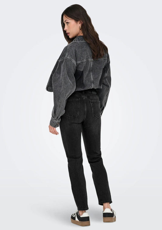 Jeans Donna emily Denim Nero
