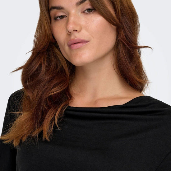 Jacqueline De Yong Maglia Donna Ester Nera 15359915 Black JACQUELINE DE YONG 