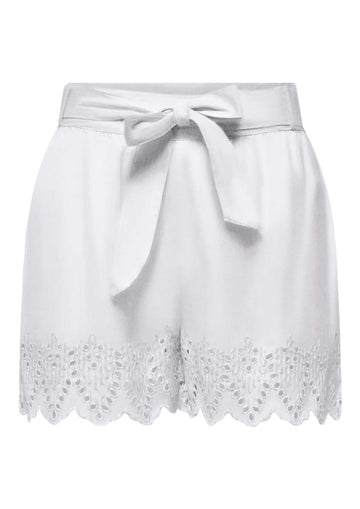 Only - Shorts Donna Tulum Bianco