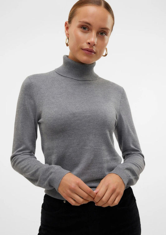 Vero Moda Pullover Donna Iris Grigio 10320450 Medium Grey Melange VERO MODA 