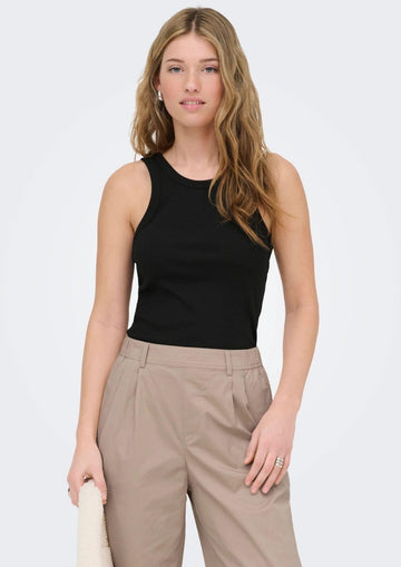 Only - Canottiera Donna Val Nera
