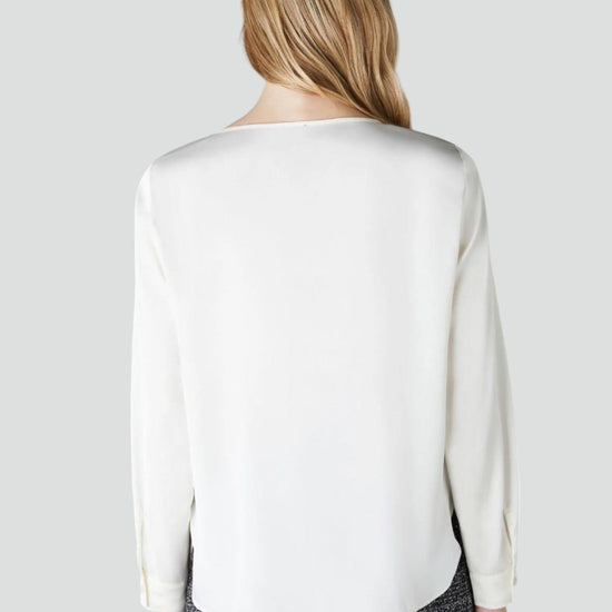 Emme Marella Camicia Donna Madera Bianca 2525116041200 001 EMME MARELLA 