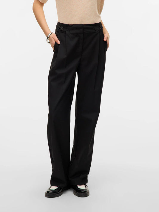 NIKKI Women's Formal Trousers Black