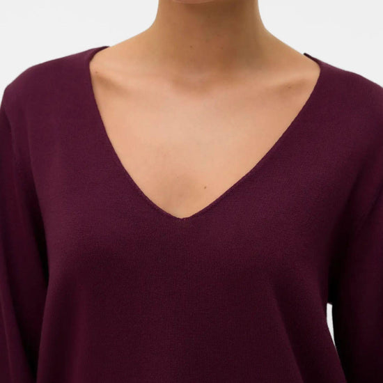 Vero Moda VMSILJE Pullover Donna Winetasting 10320451 Winetasting VERO MODA 
