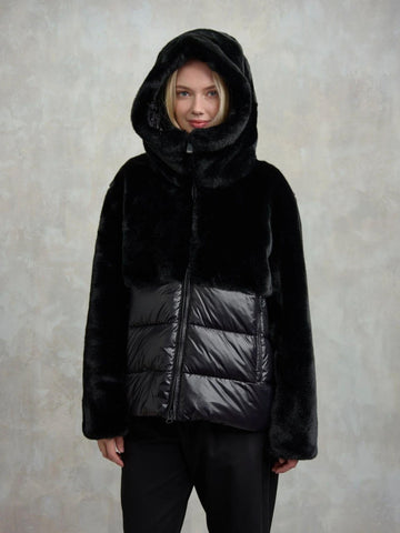 Blauer Giacca invernale Fanevil Donna Nero