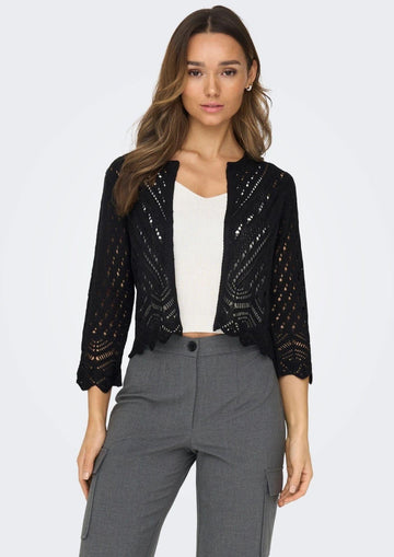 Jacqueline De Yong - Cardigan Donna Sun Nero