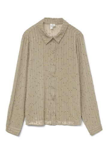 Vero Moda Camicia Donna Finola Beige