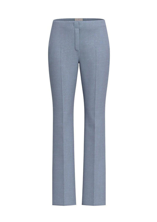 Emme Marella Women's Trousers Emmtrofeo Dusty Blue