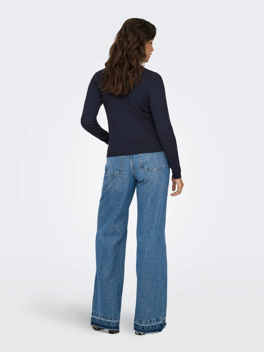 Only Women's Polo Shirt Night Sky Onlkaya